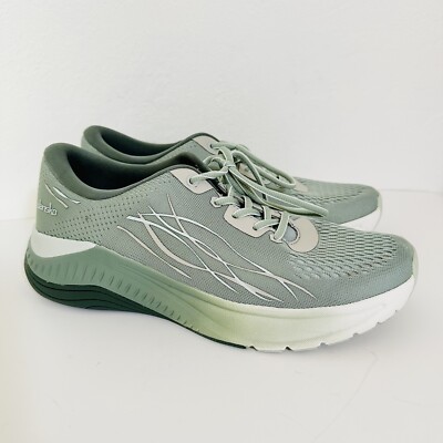 Dansko Pace Sneakers Womens Size 40 Green Mesh Comfort Walking