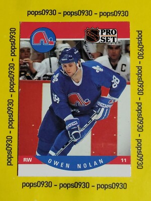 Owen Nolan, Quebec Nordiques, 1990, Pro Set, Rookie, #635