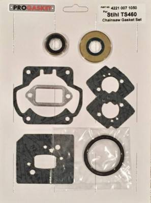 PROGASKET GASKET SET W/ OIL SEALS FITS STIHL TS460 PIPESAWS 42210071050 31593