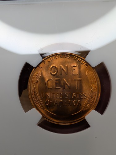 1955-S US 1c NGC MS 66 RD - Picture 9 of 11