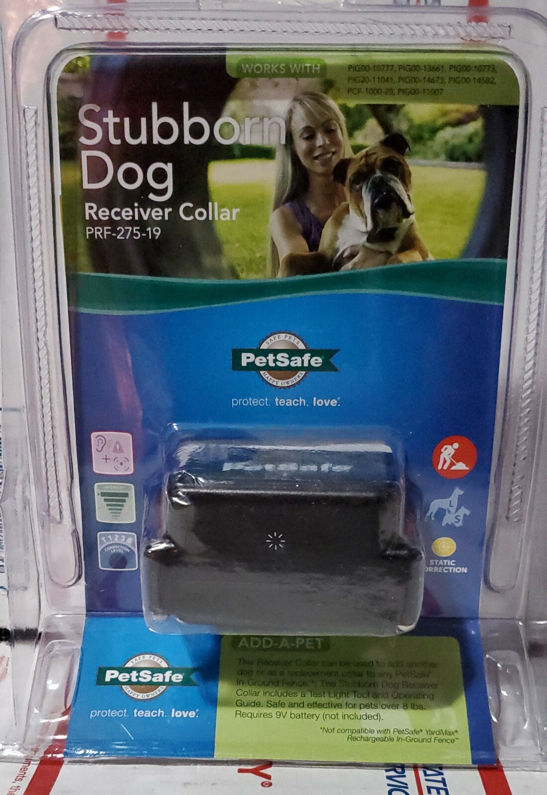 PetSafe Stubborn Dog Receiver Collar PRF27519 AddAPet New Ships