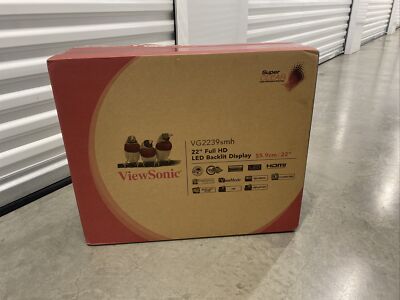 ViewSonic VG2239SMH 21.5'' 75 Hz Full HD LED Monitor - Black