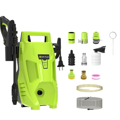 Pressure washer 180° adjustable nozzle 5.5m cord Cleaning car garage flooring