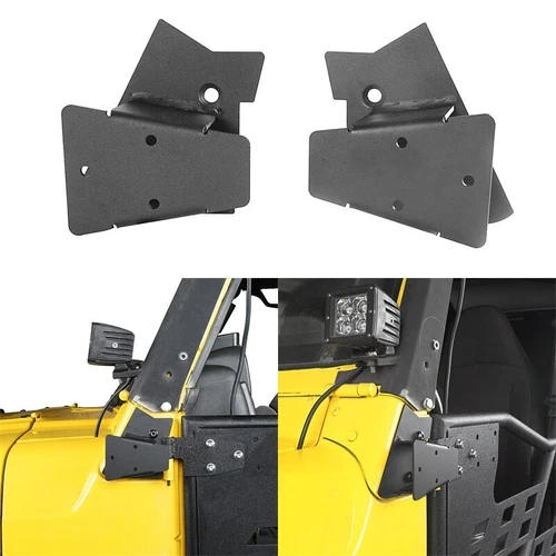 Off-road Side View Mirror Mounting Bracket for Wrangler Jeep TJ 97-06 (2PCS)