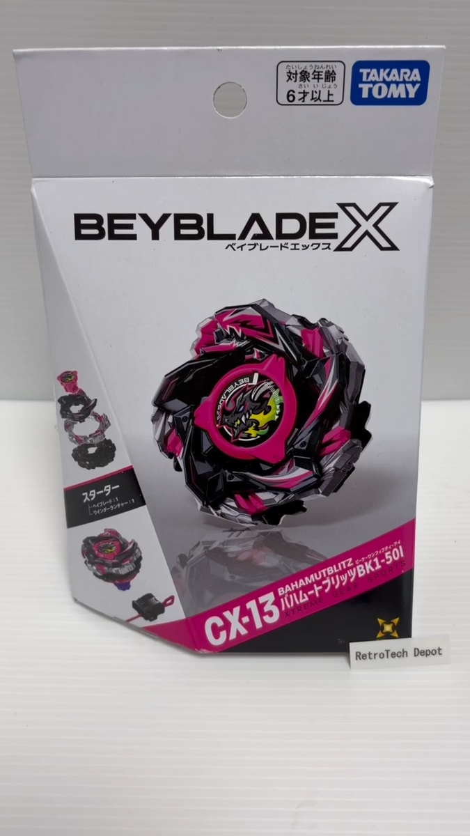 BEYBLADE X TAKARA TOMY CX-13 Starter Bahamut Blitz BK1-50I | eBay