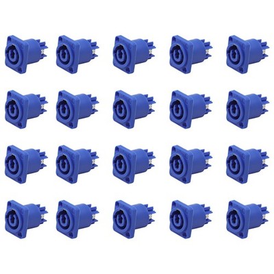 20PC NAC3MPA-1 PowerCon Receptacle Power In 20A 250V Replacement for Neutrik