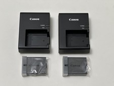 Canon LC-E10 Charger LP-E10 Battery 2-Pack Genuine OEM NEW