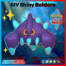 ✨ Shiny Boldore 6IV ✨ Pokemon Sword & Shield 🚀 Fast 🚀