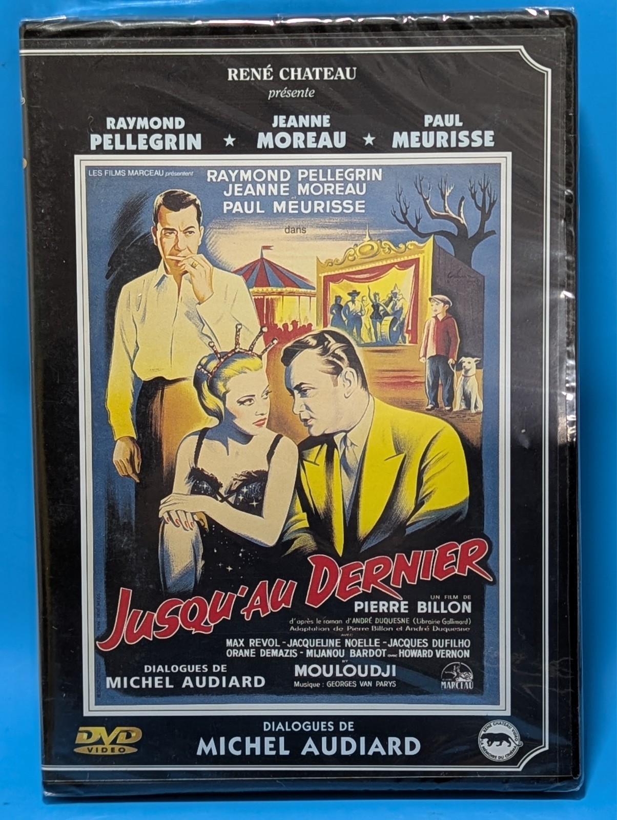 Jusqu'au Dernier DVD Jeanne Moreau Raymond Pellegrin Rene Chateau Rare Sealed