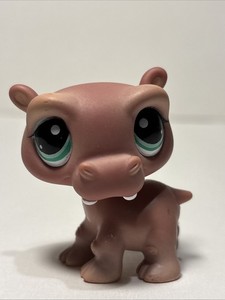 Figurine PETSHOP HIPPOPOTAME 2043 LPS (Littlest Pet Shop) - Occasion Hasbro