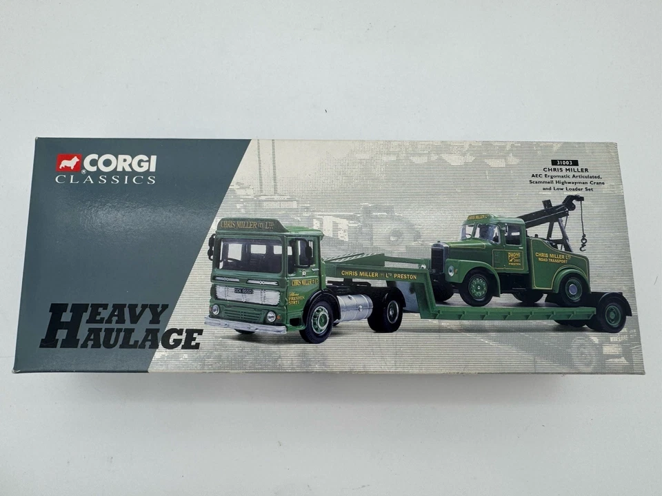 Corgi Heavy Haulage 31003 AEC Ergomatic Articulated Scammell Highwayman - Image 1 of 4