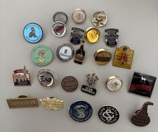 Whisky, Gin & Vodka Collectable Pin Lapel Badges Advertising