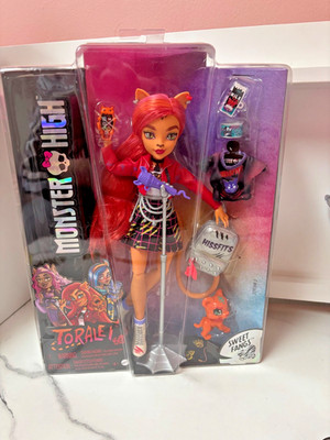 Monster High Toralei Stripe Doll Pet Sweet Fangs 2022 G3 Exclusive