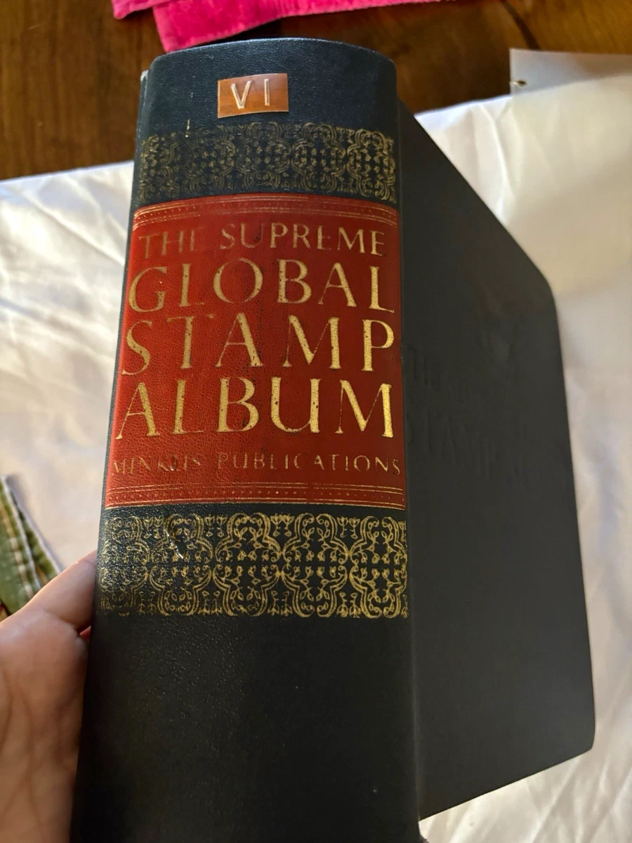 Minkus Supreme Global Stamp Album Volume VI Country Specific Album Binder Pages