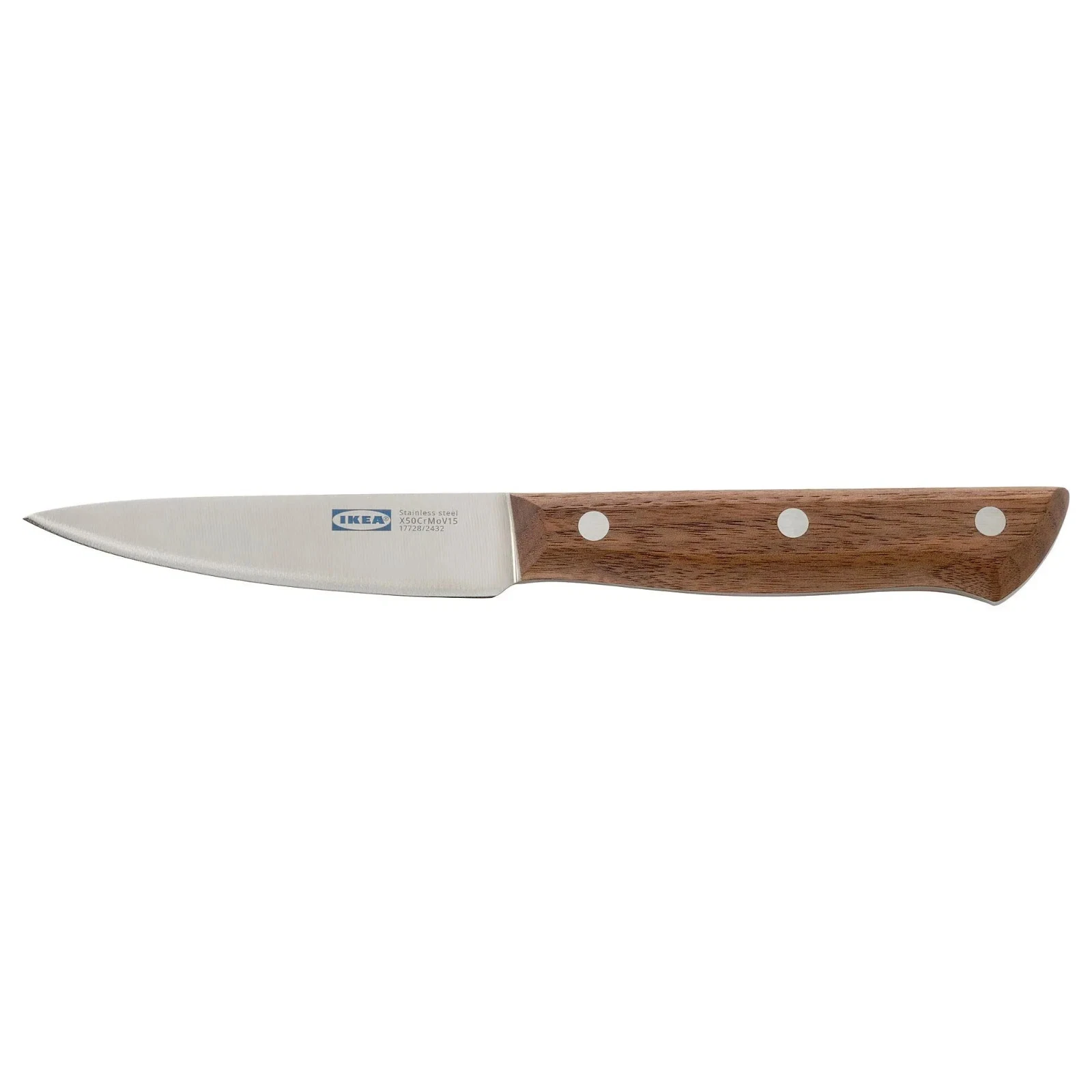 VARDAGEN paring knife New IKEA VARDAGEN Paring Knife Stainless Steel/Walnut 9cm
Opens in a new windo