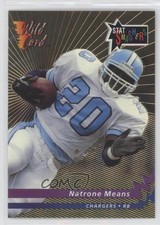 1993 Wild Card Stat Smashers Gold Natrone Means #WSS-61 Rookie RC g2x. rookie card picture