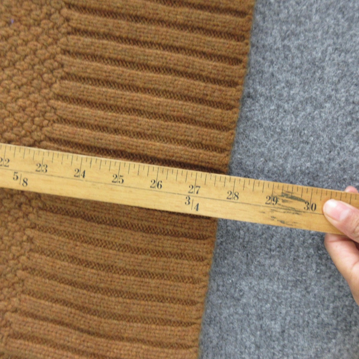 Madewell Sweater Cardigan Womens Small Brown Wool Alpaca Knit Open