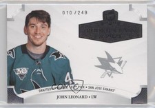 2020-21 Upper Deck The Cup Rookie Class of 2021 10/249 John Leonard #2020-JL a2v
