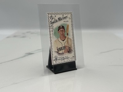 2014 Topps Allen & Ginter #165 Brad Miller Seattle Mariners Black Border Mini