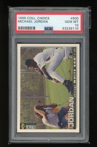 1995 Collector's Choice #500 Michael Jordan PSA 10