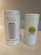 Brumate Hopsulator Slim 12 Oz Cans/HIGH NOON LOGO NEW With Tags
