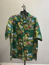 Jimmy Buffett Margaritaville Button Up Men s Shirt Size Large Vintage Beach