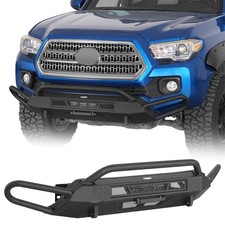 Front Bumper Assembly For Toyota Tacoma 2016-2023 Wside Tube Guard Led Lights