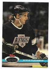 STEVE DUCHESNE 1991-92 STADIUM CLUB CARD NEAR MINT+ CONDITION