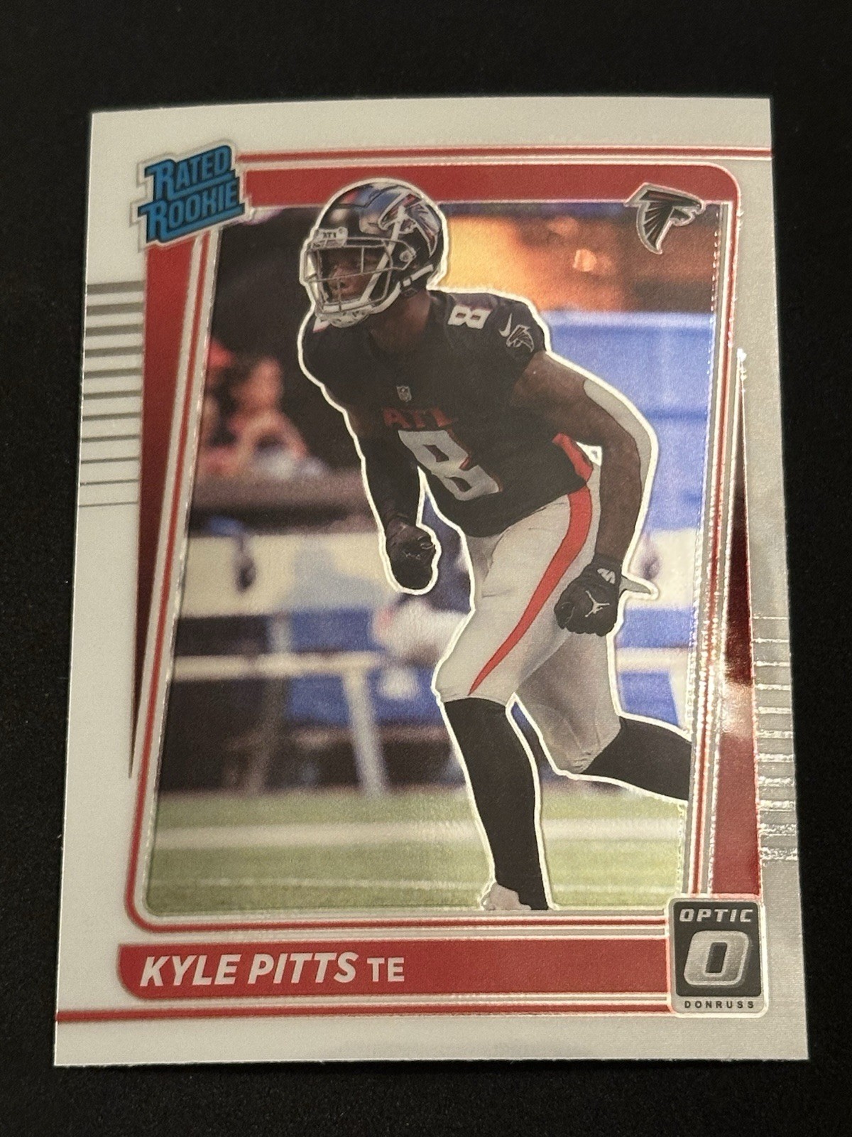 Kyle Pitts 2021 Donruss Optic #211 Rated Rookie Atlanta Falcons RC