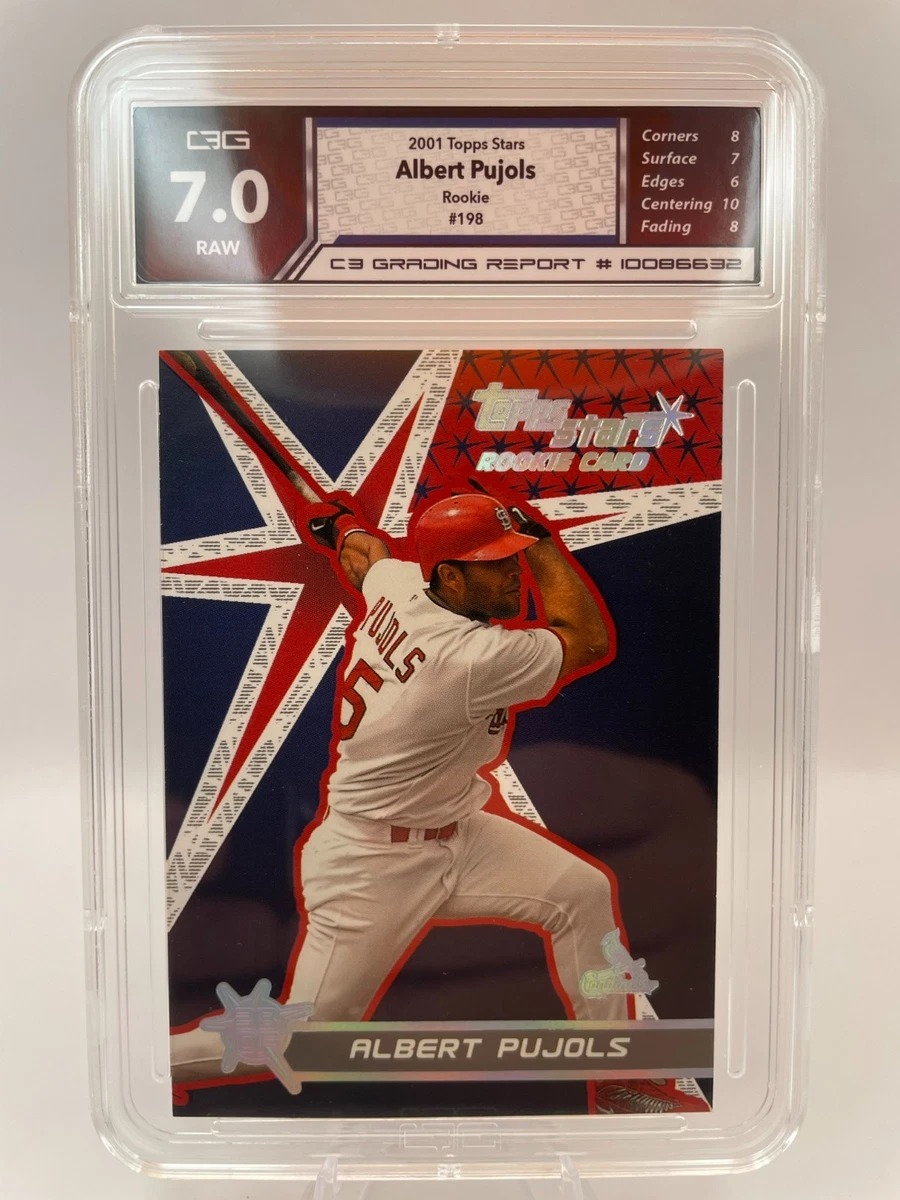 Topps Albert Pujols Baseball Sports Trading Card Singles Rookie