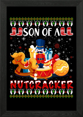 Don Of a Nutcracker Gerahmtes Wandbild Poster Leinwanddruck Bild