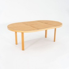 1970s Alvar and Aino Aalto for Artek H Leg Dining Table in Beech 50x84