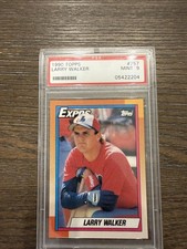 Larry Walker Rookie Cards Checklist and Autographed Memorabilia Guide 12