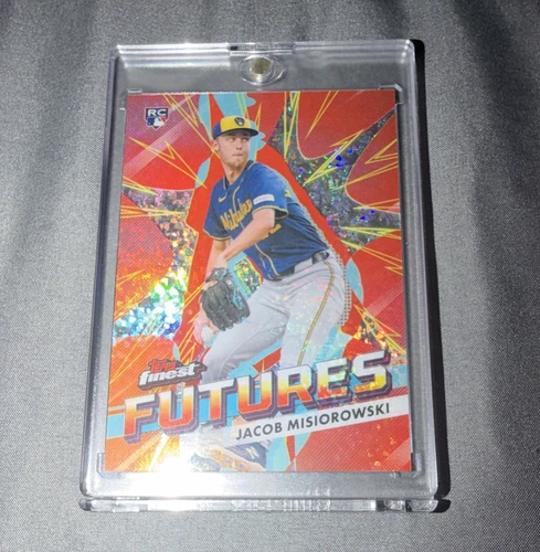 2026 Topps Finest Jacob Misiorowski Base (RAW)