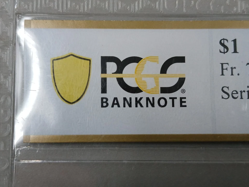 Fr.741 1918 FRBN *Tough* Dallas Green Eagle PCGS Fine 15 One Dollar Bill - Image 3 of 4