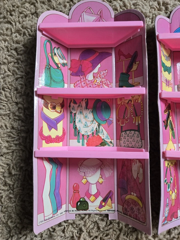 1988 Mattel Barbie Closet Inserts - Image 2 of 4