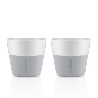 Eva Solo Caffe Lungo-Becher Marble Grey 2 Stk