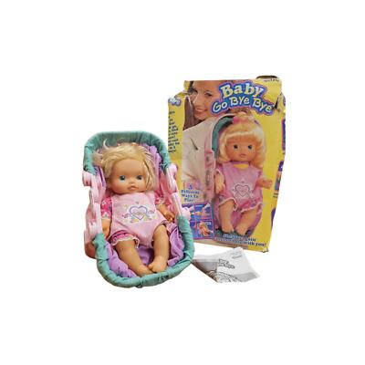 Vintage 1995 Kenner Baby Go Bye Bye Backpack Carrier/Car Seat Doll