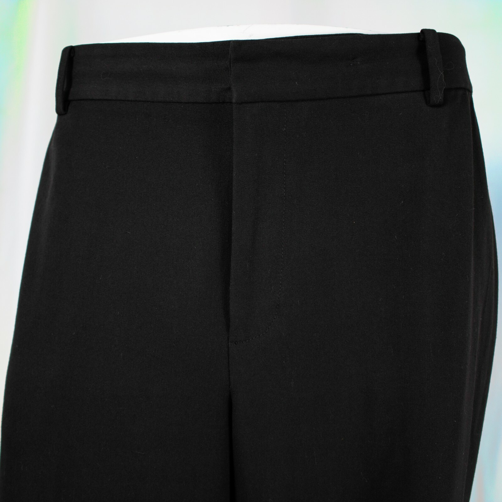 RALPH LAUREN Black Solid Polyester Blend Women Be… - image 4