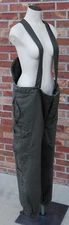 German Austrian Military Heereseigentum Insulated Overalls Bib Winter Pants L-XL