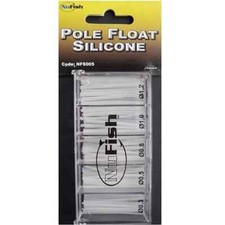 Nufish Box of Mixed Pole Float Silicone Pole Fishing