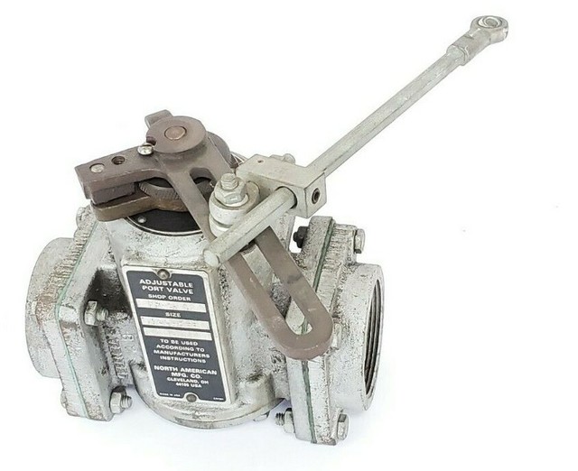 NORTH AMERICAN MFG. CO. FP9102 ADJUSTABLE PORT VALVE SIZE 10044B