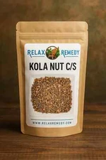 Organic Kola Nut C/S - 100% Pure, Non-GMO Cola Acuminata, Energy-Boosting Herb