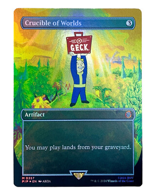 MTG | Crucible of Worlds | Fallout | Foil | NM | EN