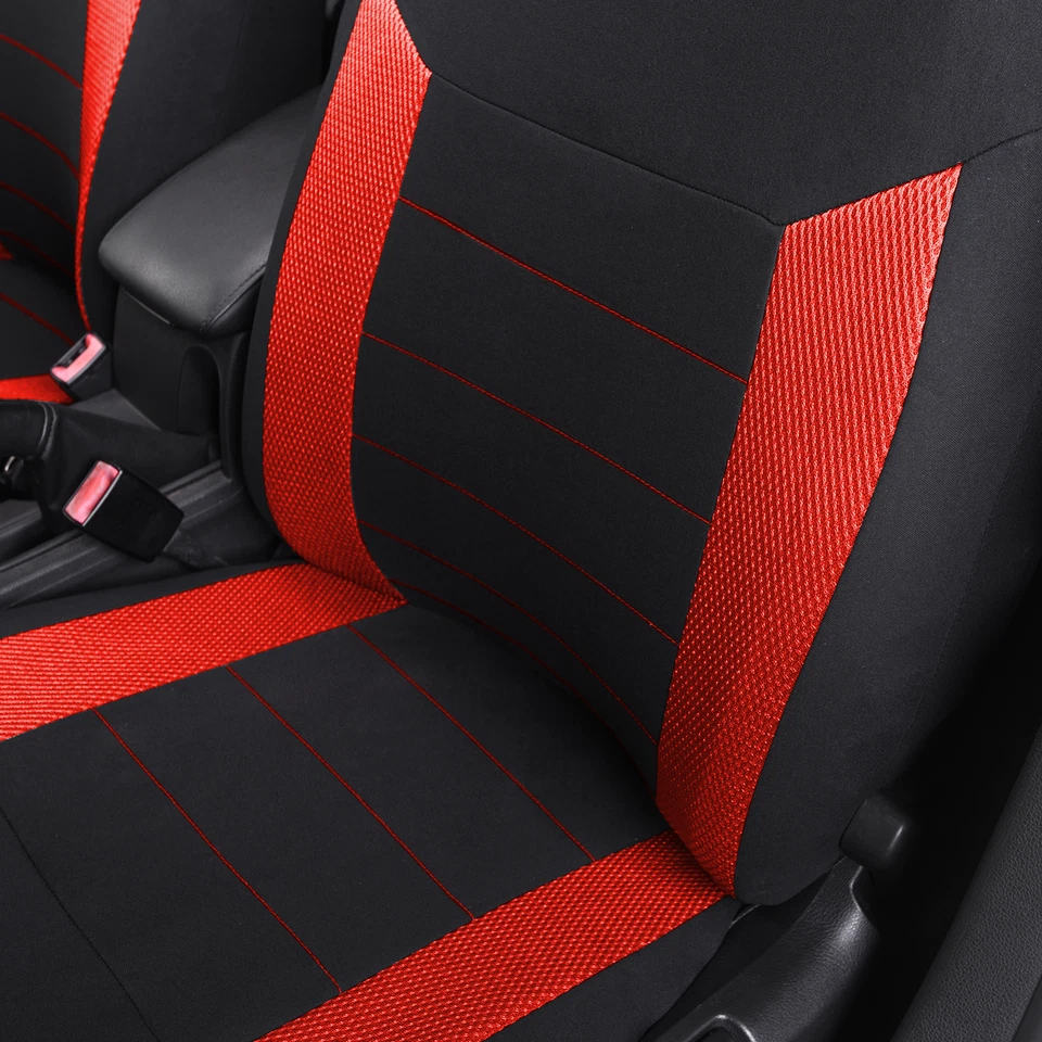 Juego completo de fundas de 5 asientos para coche protección cojín delantero trasero accesorios automáticos Foto 4 de 4