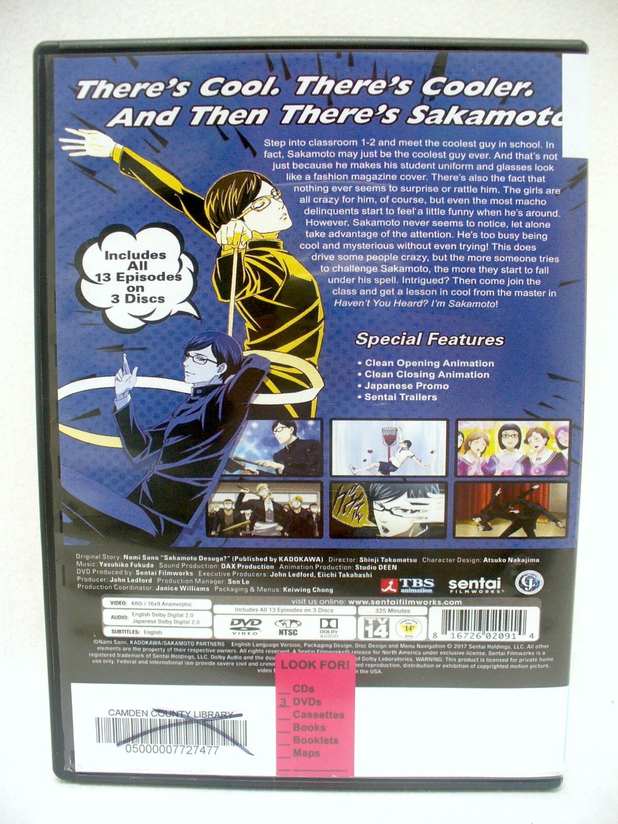 Haven't You Heard?: I'm Sakamoto - Complete DVD Set - All 13