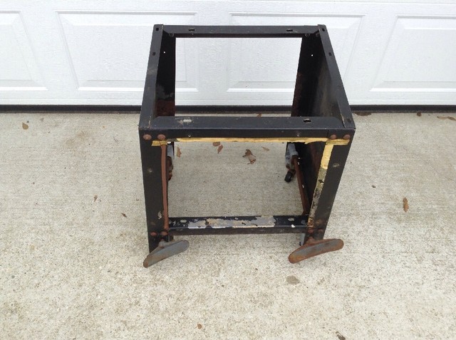 Rockwell Table Saw Md 34345 Base Stand with Wheels RSW07 eBay