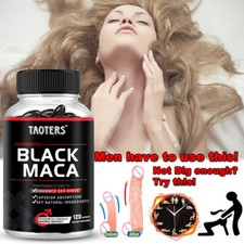 Black Maca - Natural Energy and Endurance Supplement, 30TO120 Capsules