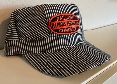 帽子 CONVENIENCEYOUNG RNC CAP rai Engineer/Conductor Cap/Hat-(IT) Illinois Terminal RR -adjustable