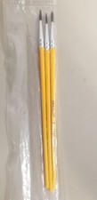 Size 3 Camel Hair Watercolor brush, Pack of 3, FREE SHIPPING CONT. USA